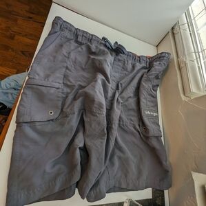 Swim trunks life is good blue large